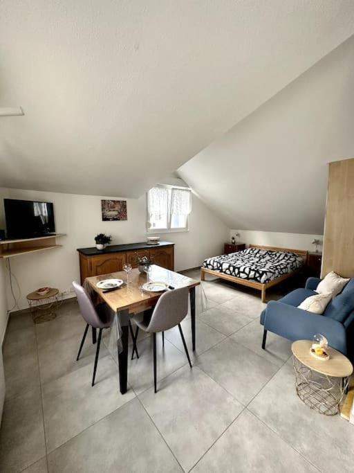 Studio Tout Equipe Aux Pieds Des Vosges Leimbach Esterno foto